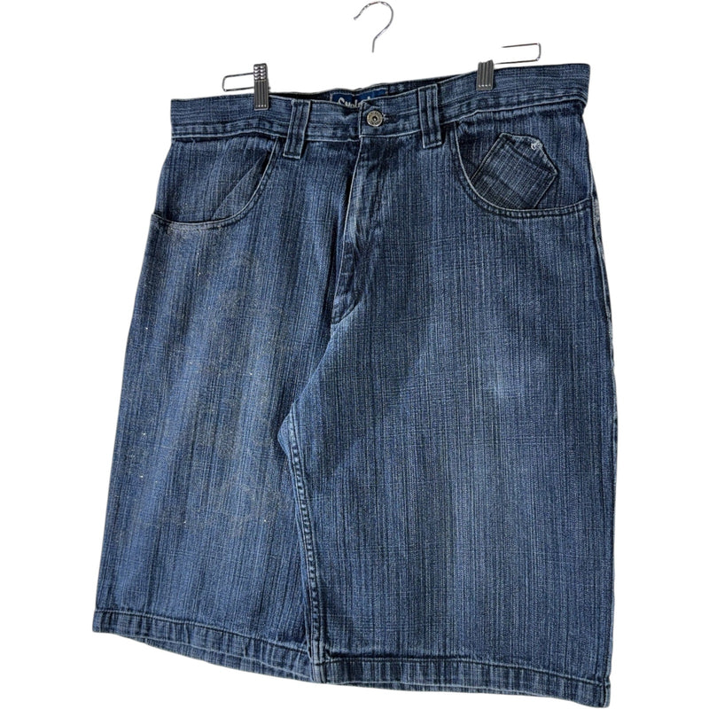 Vintage Evolution Wide Leg Denim Shorts 38