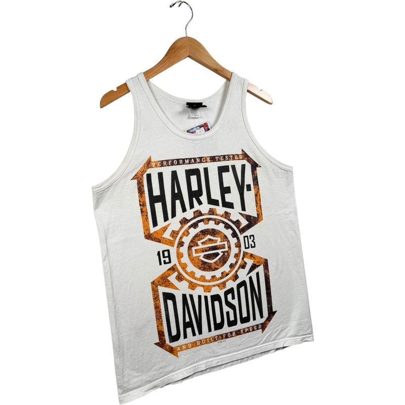 Vintage Harley Davidson Desert Wind Mesa Arizona Tank Top