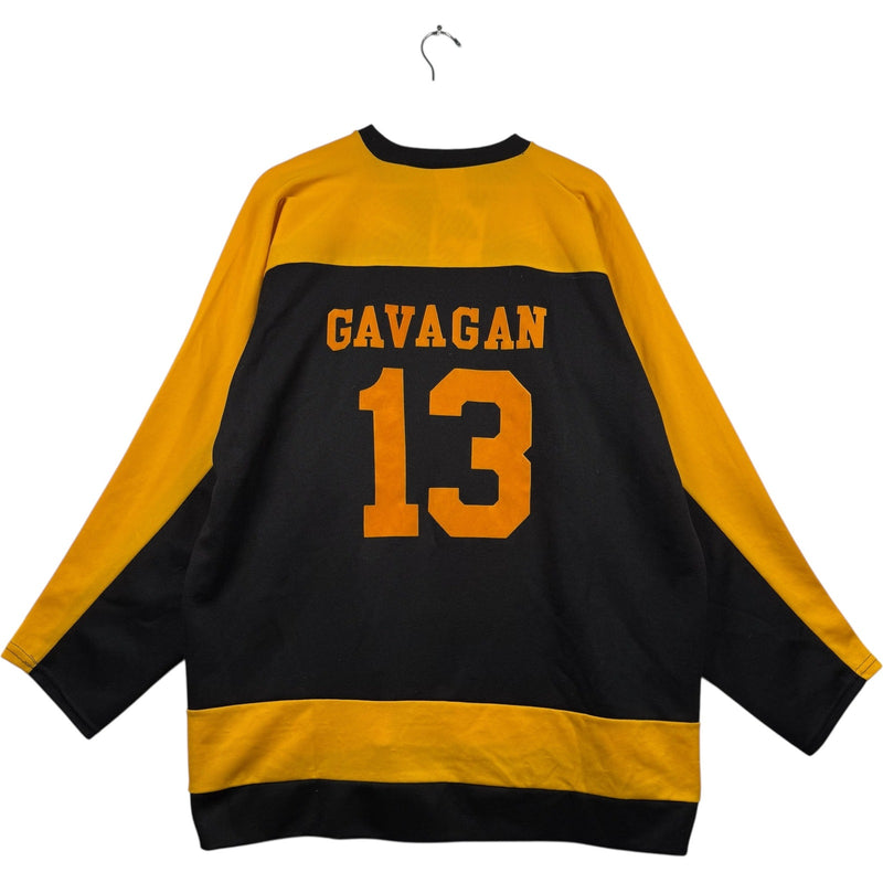 Vintage Bee Skater Logo Gavagan #13 Hockey Jersey
