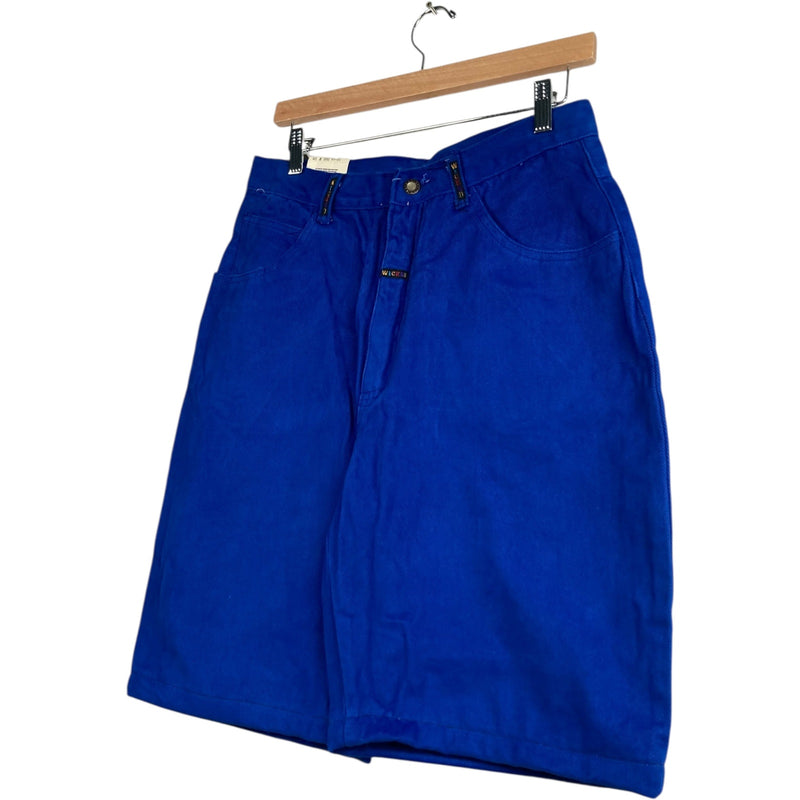 Vintage Wicked Suede Wash Shorts 32