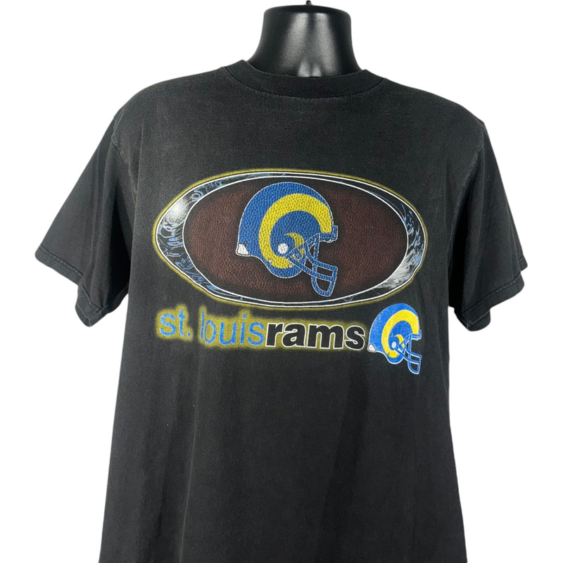 Vintage Logo 7 St. Louis Rams NFL Tee 90s