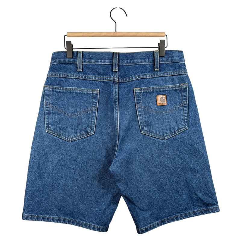 Vintage Carhartt Carpenter Denim Shorts 34