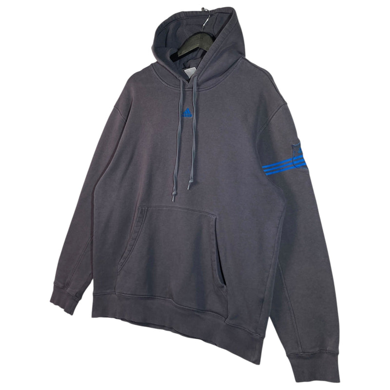 Vintage Adidas Embroidered Logo Hoodie
