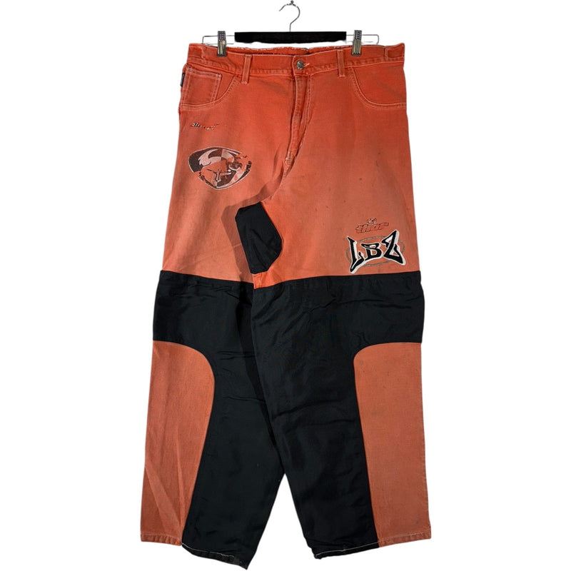 Vintage LBZ Workwear Colorblock Double Knee Pants 36x30
