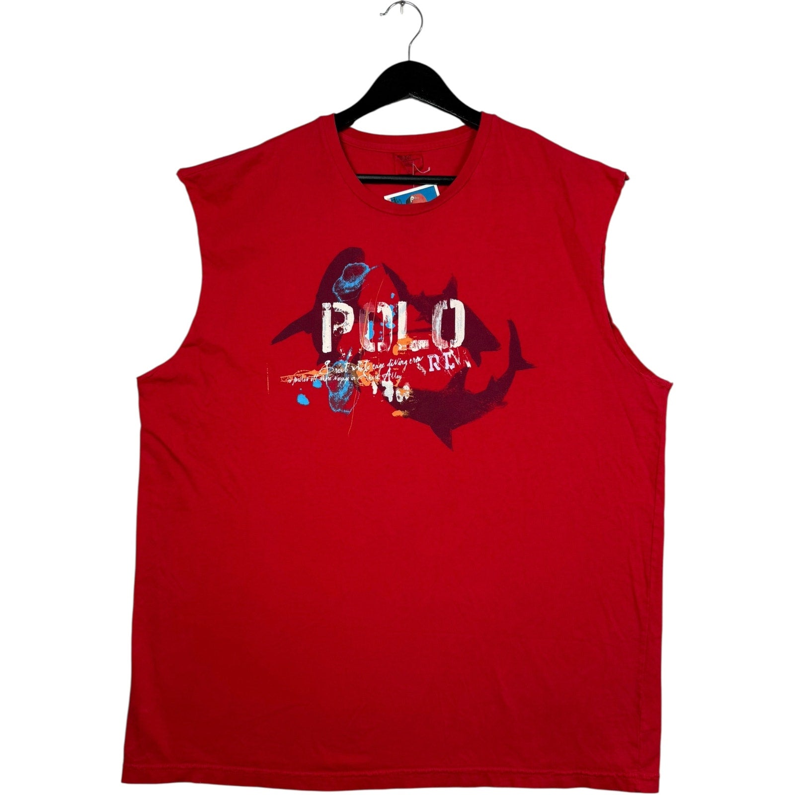 Vintage Polo Ralph Lauren Sharks Tank Top