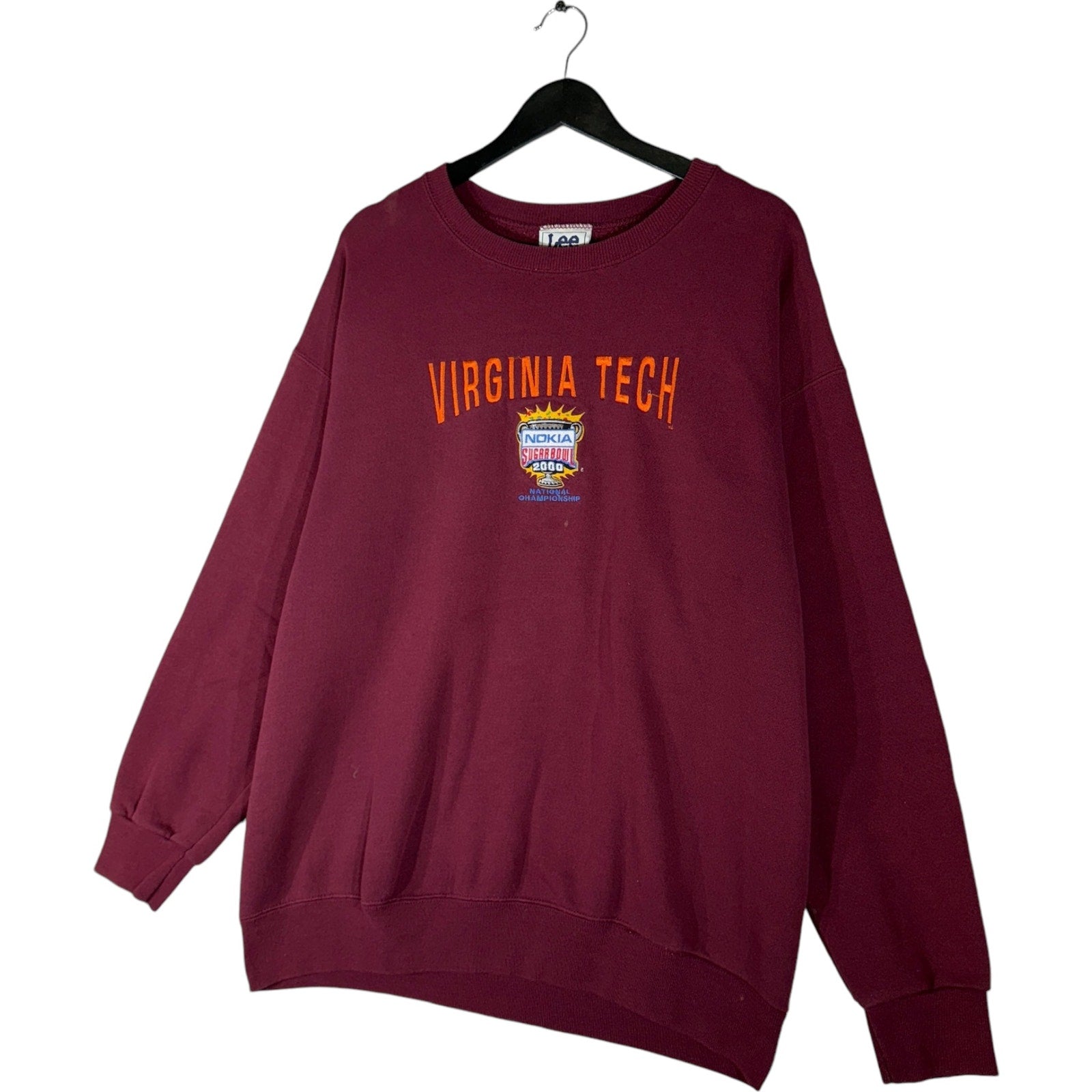 Vintage Virginia Tech Football Sugar Bowl Crewneck 2000