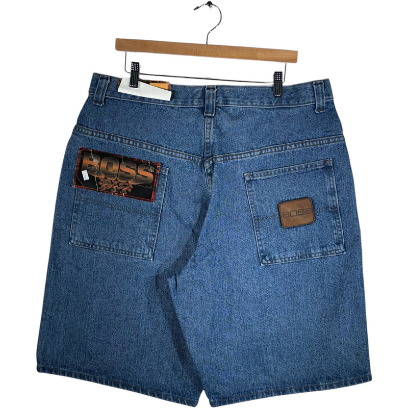 Vintage Boss "Big Fit" Denim Shorts 38x11 NWT
