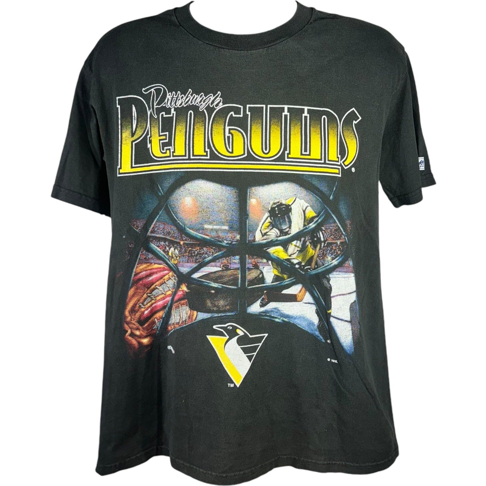 Vintage Pittsburgh Penguins Goalie Graphic Tee