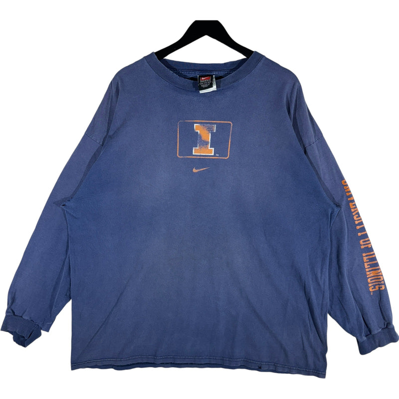 Vintage Nike University of Illinois Long Sleeve