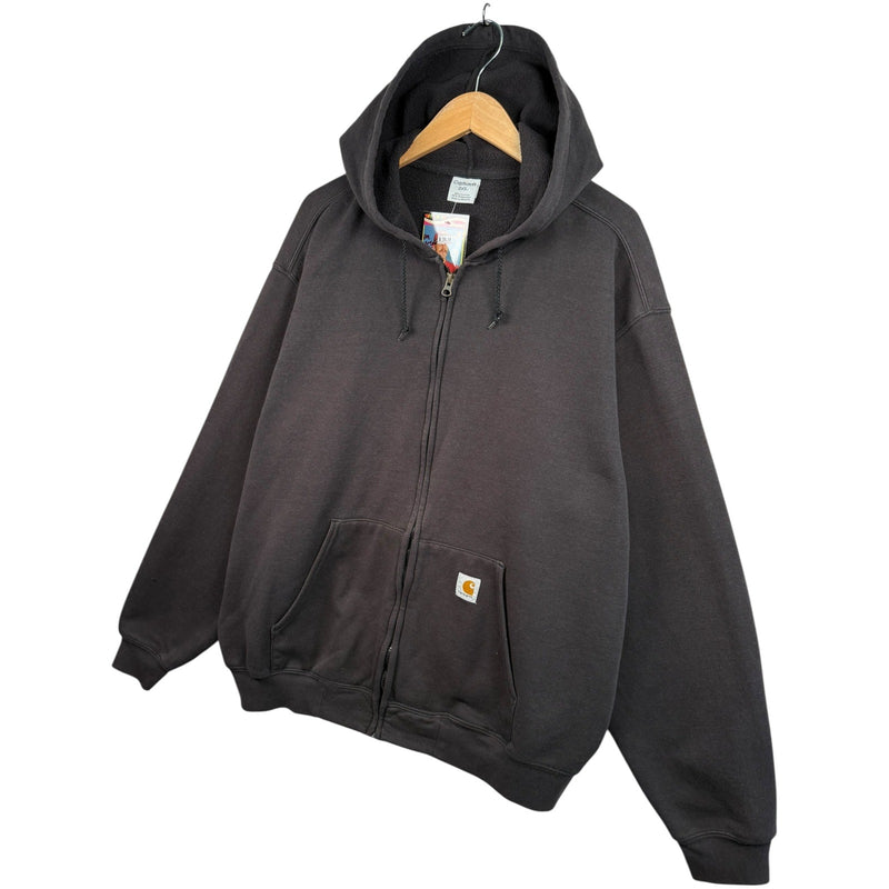 Vintage Carhartt Full Zip Drawstring Hoodie