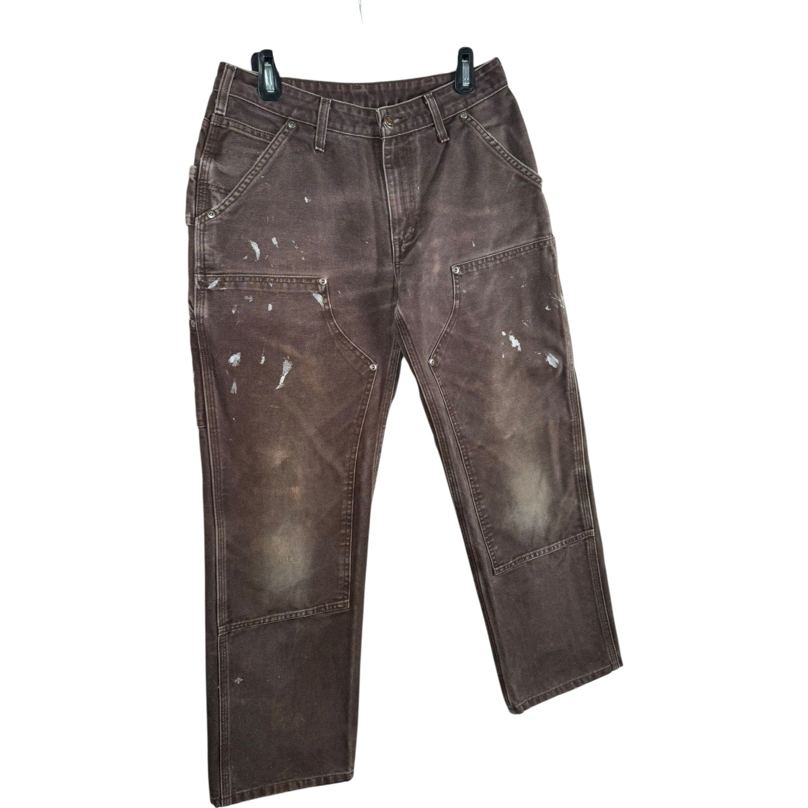 Vintage Carhartt Distressed Double Knee Carpenter Pants 31