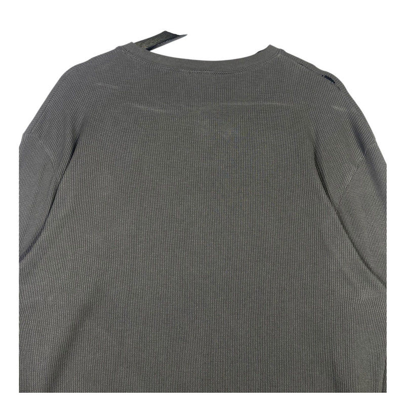 Vintage Vans Skull Graphic Waffle Knit Long Sleeve T-Shirt