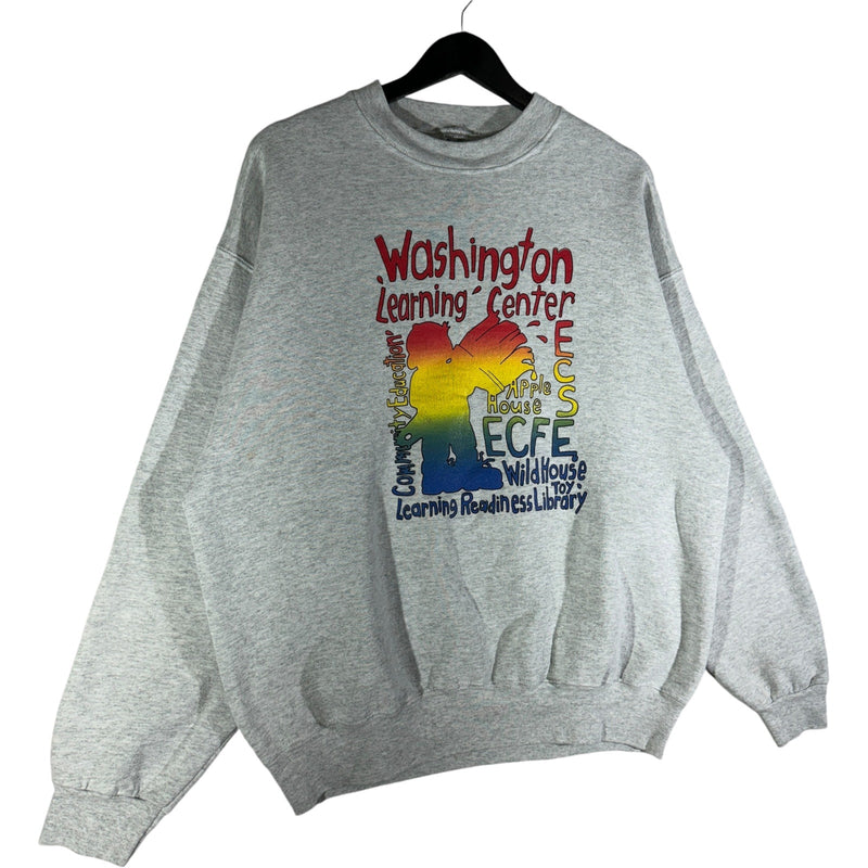 Vintage Washington Learning Center Crewneck