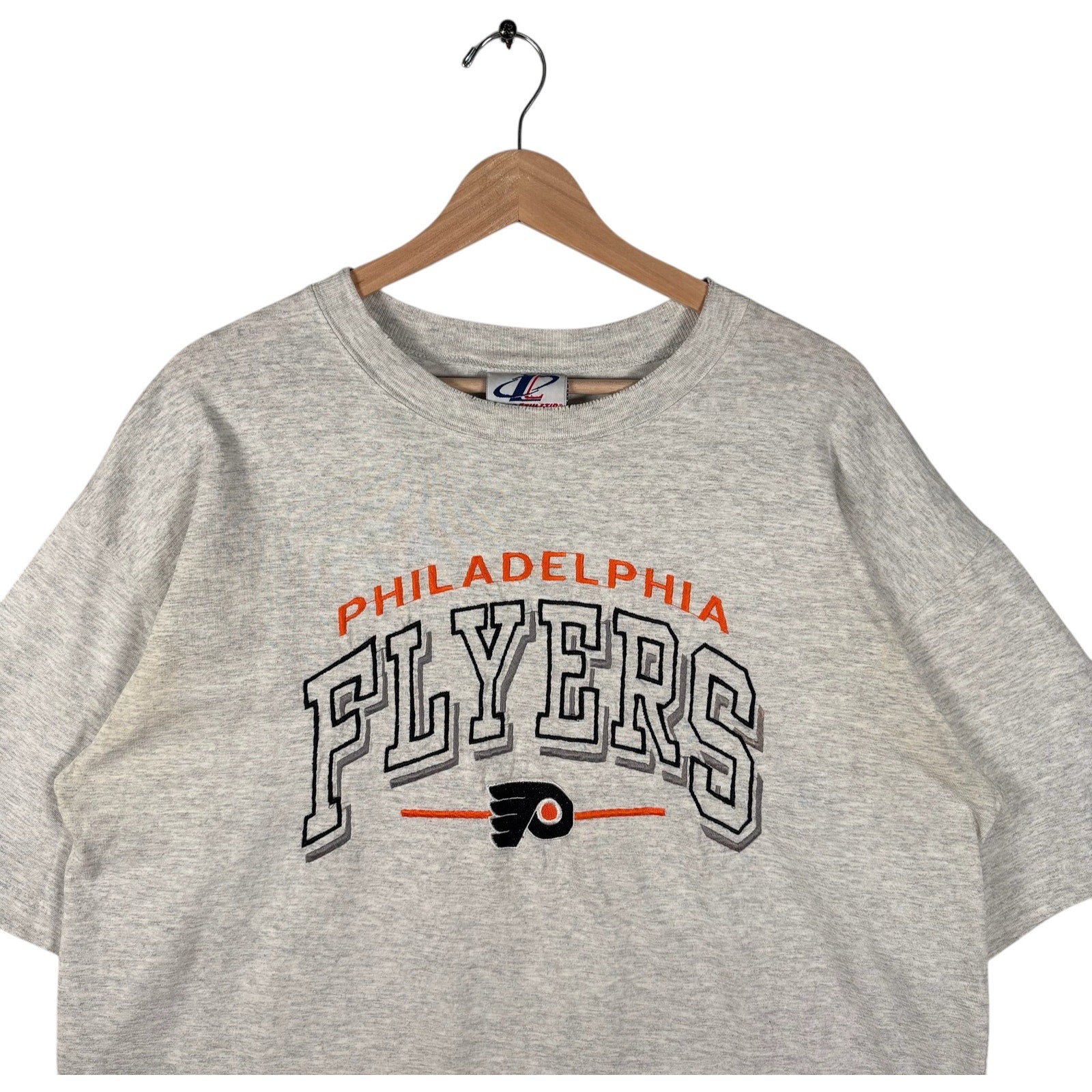 Vintage Philadelphia Flyers Spellout NHL Tee