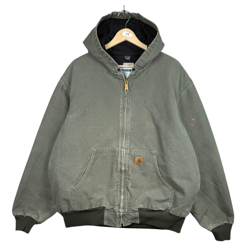 Vintage Carhartt Active Full Zip Hoodie