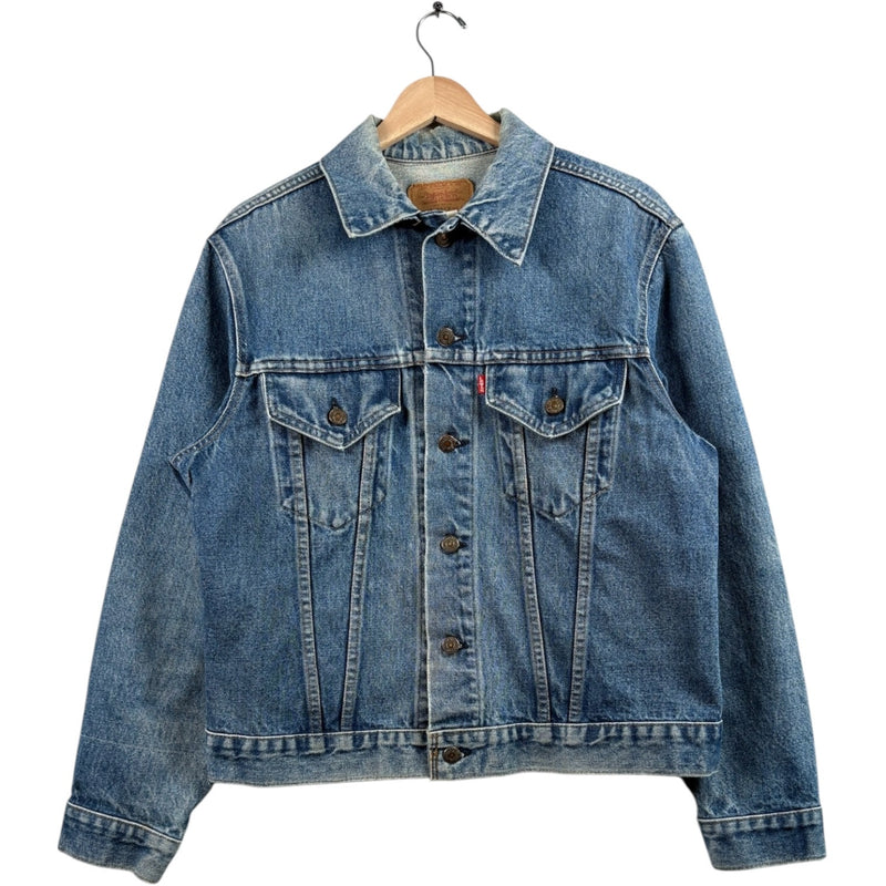 Vintage Levis Button Up Front Pockets Denim Jacket