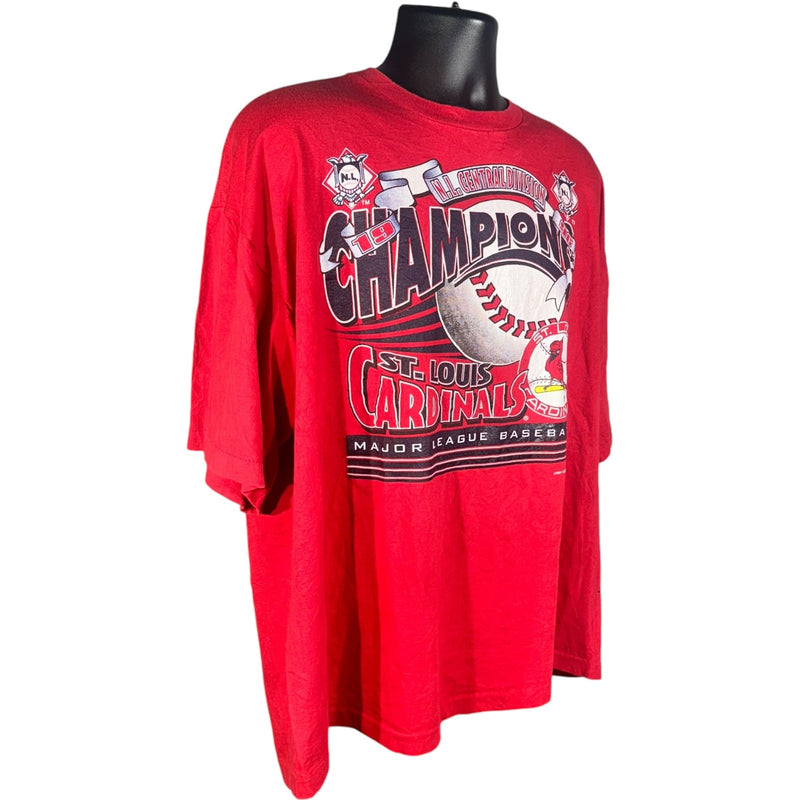 Vintage St. Louis Cardinals Central Division Champions Tee