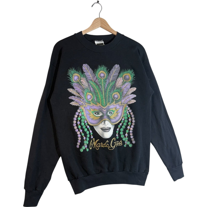 Vintage Tultex Mardi Gras Crewneck