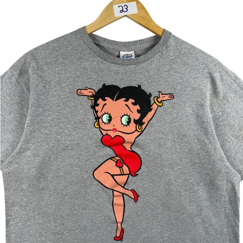 Vintage Betty Boop Cartoon Graphic T-Shirt