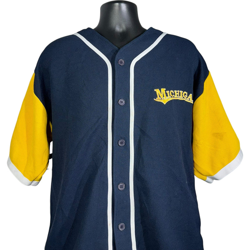 Vintage University Of Michigan Baseball Jersey