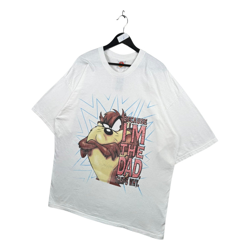 Vintage Looney Tunes Taz Because I’m The Dad T-Shirt