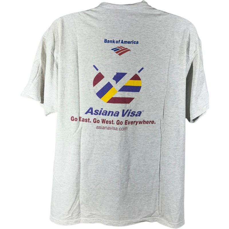 Vintage Bank Of America Asiana Visa Travel Tee