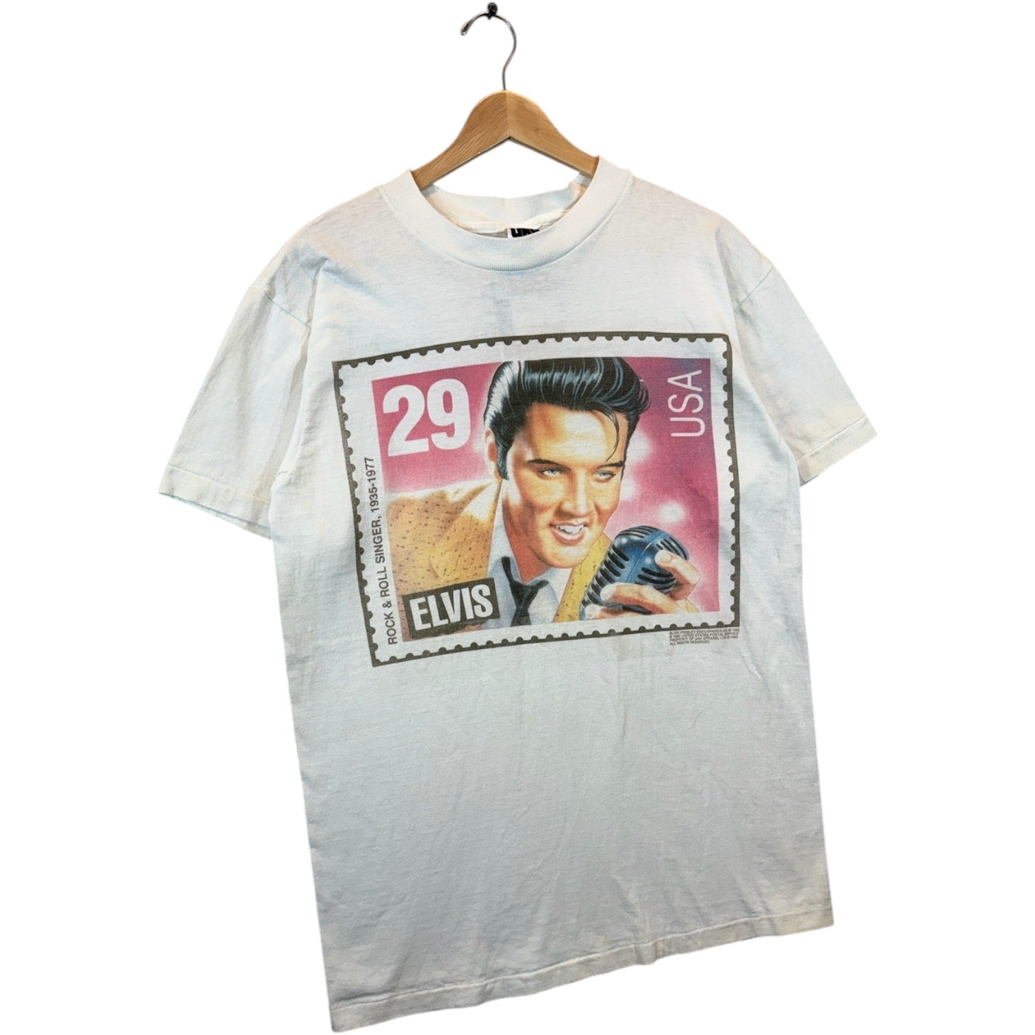 Vintage Elvis Presley Postage Stamp 1992 T-Shirt