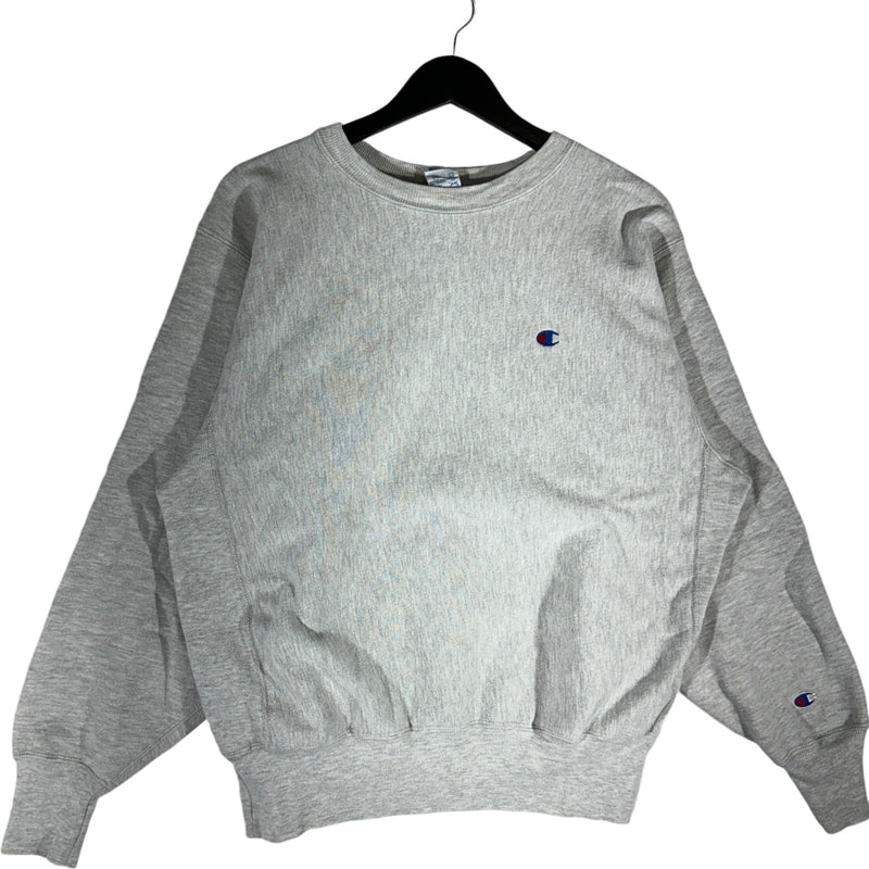 Vintage Champion Reverse Weave Logo Crewneck 90's