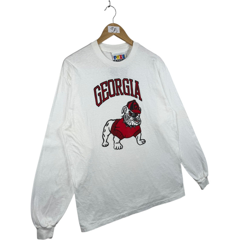 Vintage Georgia Bulldogs NCAA Long Sleeve