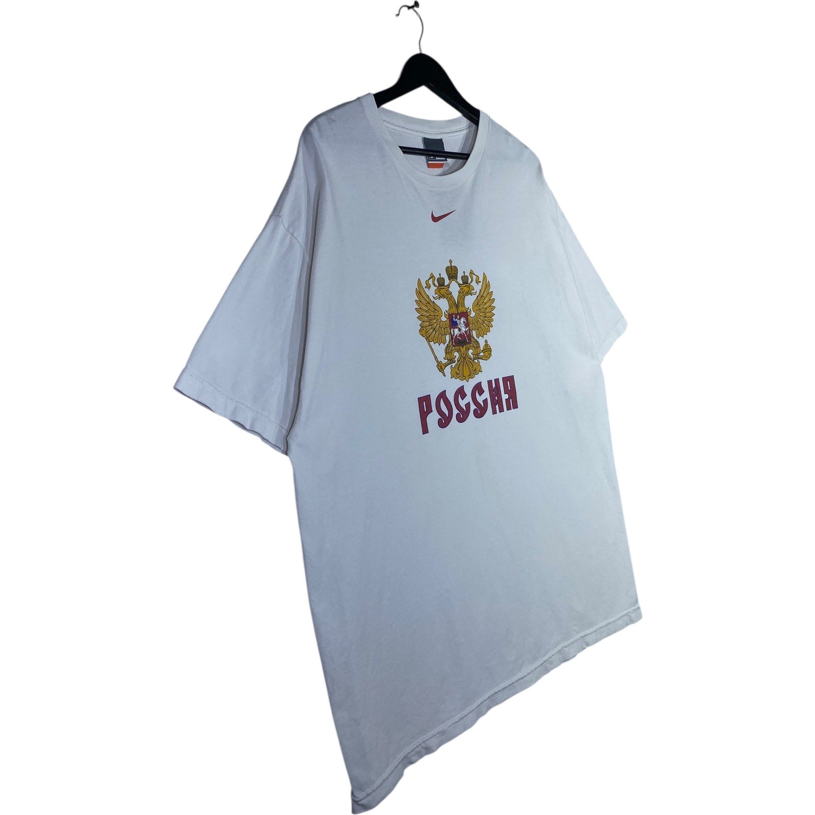 Vintage Nike Bauer Russia Team Hockey T-Shirt