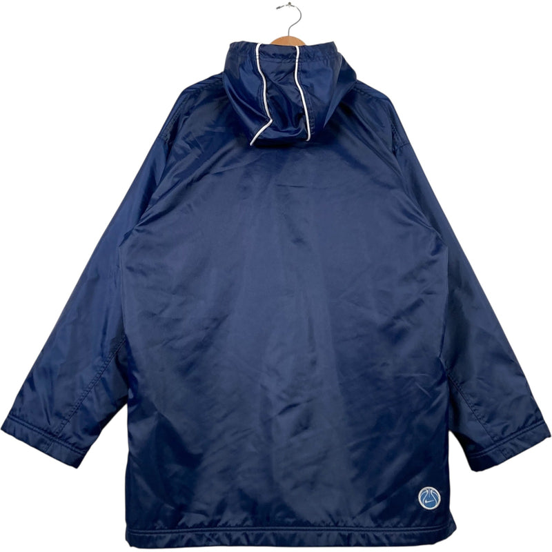 Vintage Nike Reversible Fleece Lined Hooded Jacket