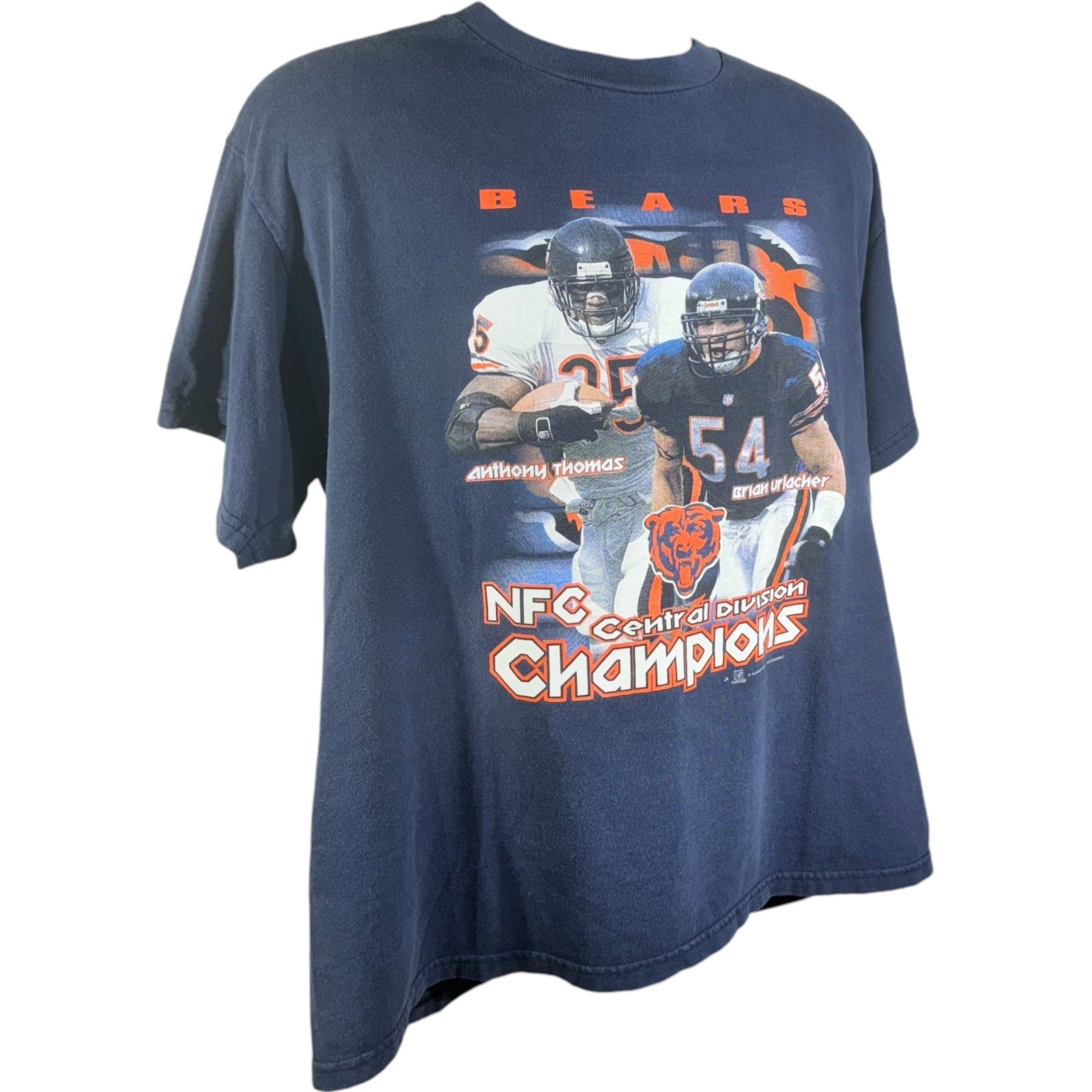 Vintage Sport Attack NFL Chicago Bears NFC Champs 2002 Tee