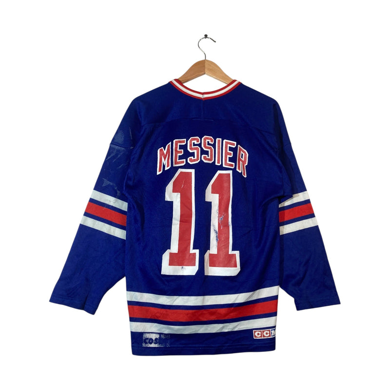 Vintage CCM NHL Rangers Messier 11 Jersey