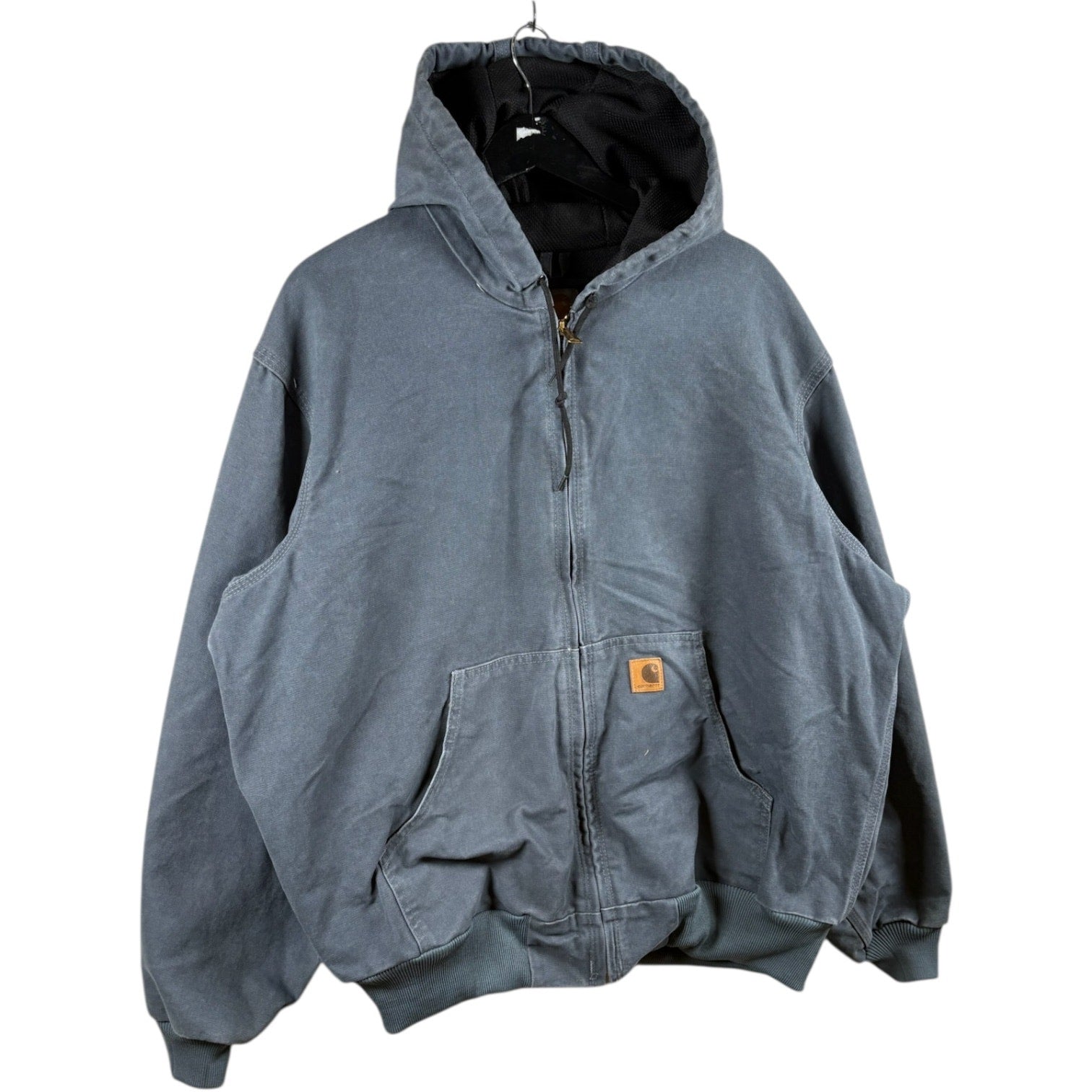Vintage Carhartt Canvas Full Zip Hooded Workwear Jacket