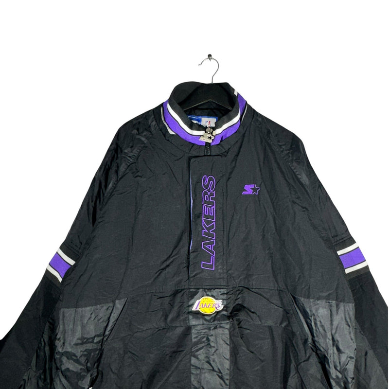 Vintage Starter Los Angeles Lakers NBA Anorak Jacket 90s