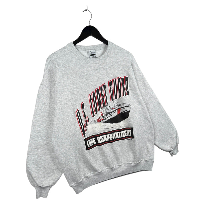 Vintage U.S. Coast Guard Cape Disappointment Crewneck
