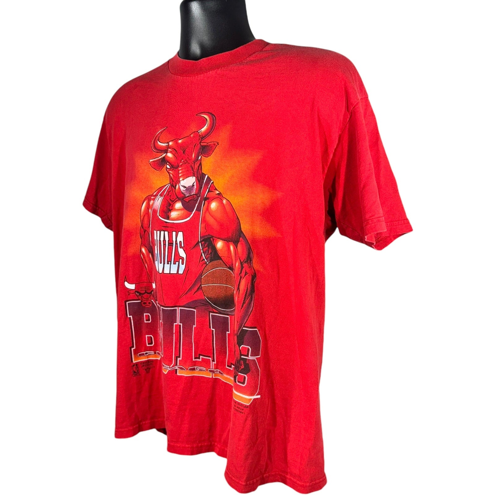 Vintage NBA Chicago Bulls Mascot Tee