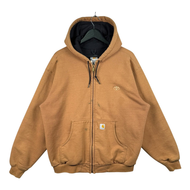 Vintage Carhartt Thermal-Lined Full Zip Hoodie