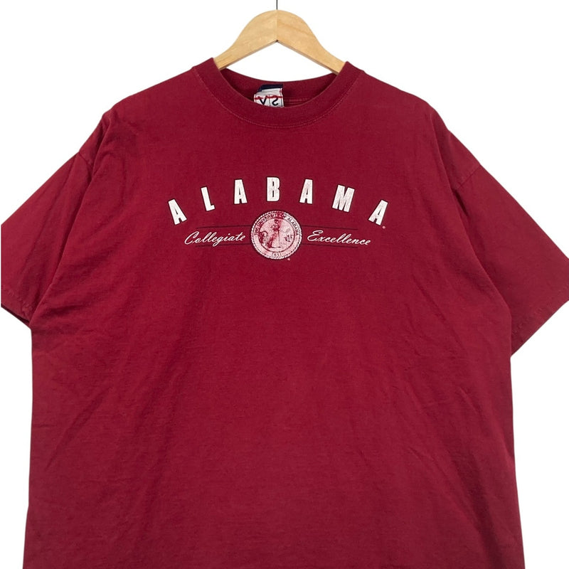 Vintage University of Alabama Print Collegiate T-Shirt