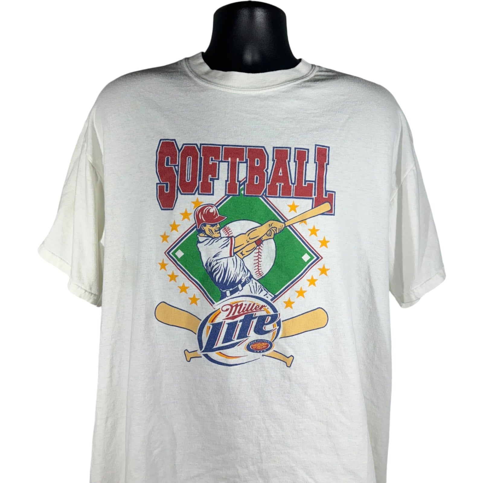 Vintage Softball Tournament Souvenir  Tee