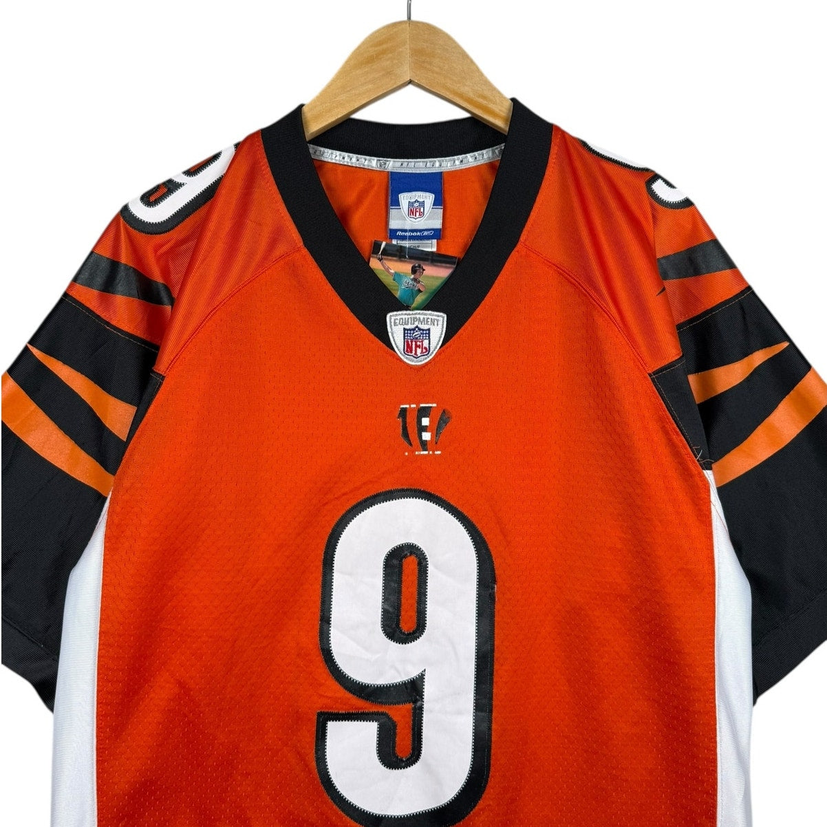 Vintage Reebok Cincinnati Bengals Palmer #9 NFL Jersey