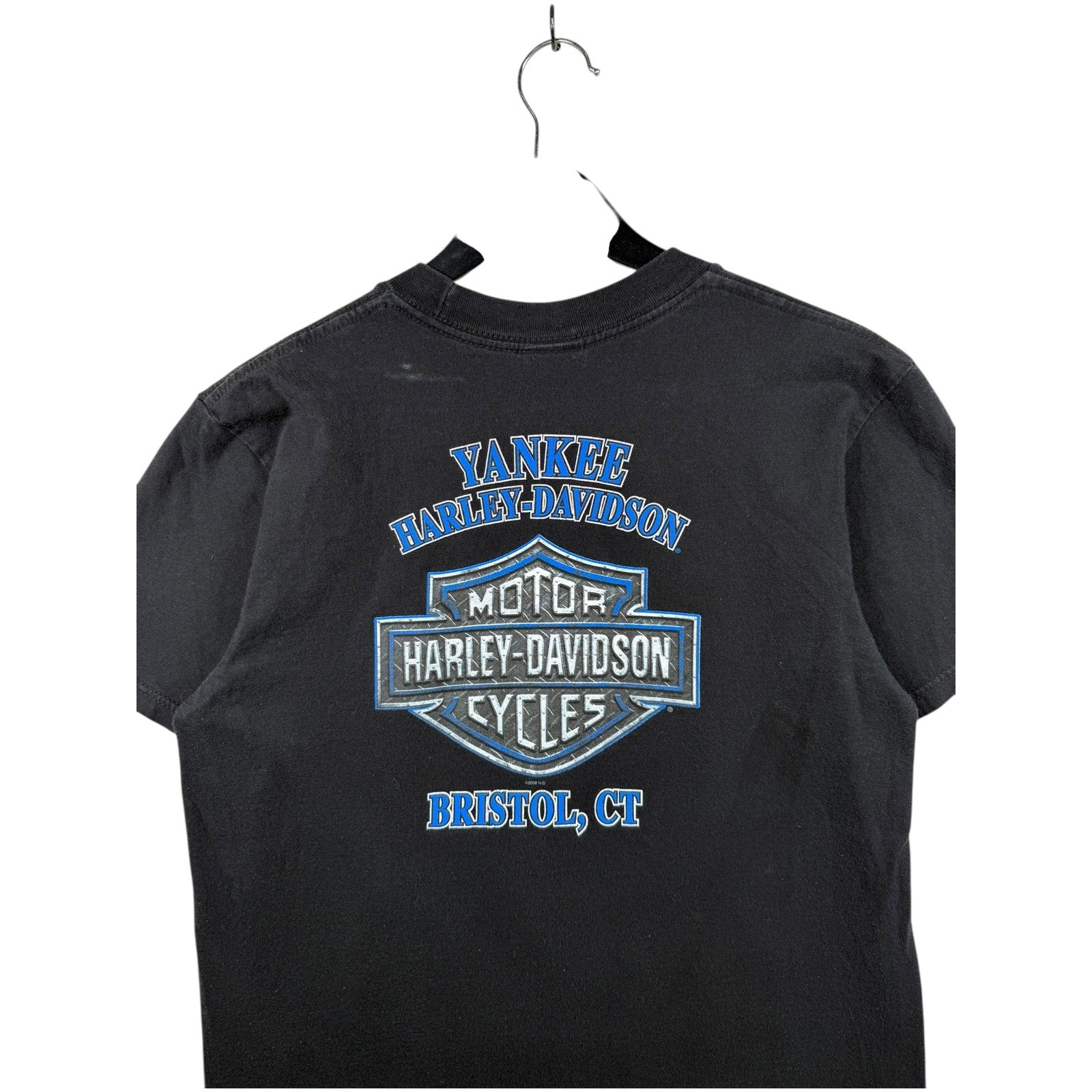 Vintage Harley Davidson Eagle Bristol Connecticut T-Shirt