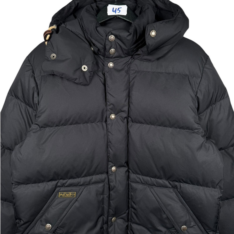 Vintage Polo Ralph Lauren Puffer Down Hooded Jacket