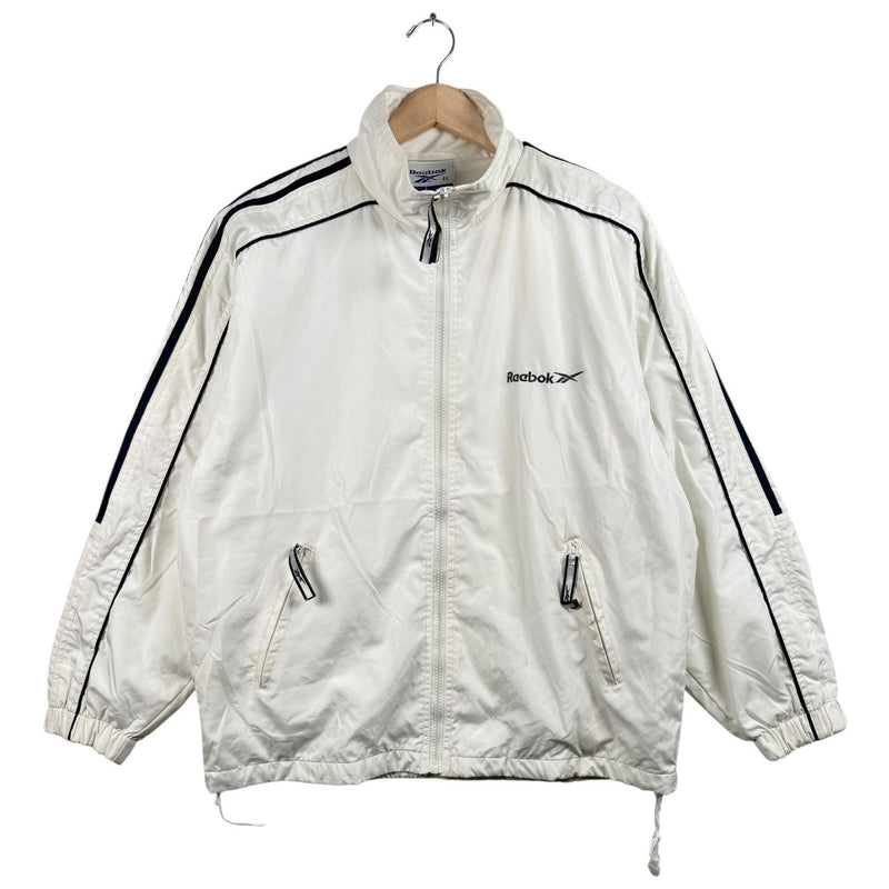 Vintage Reebok Chest Logo Retro Full Zip Track Jacket