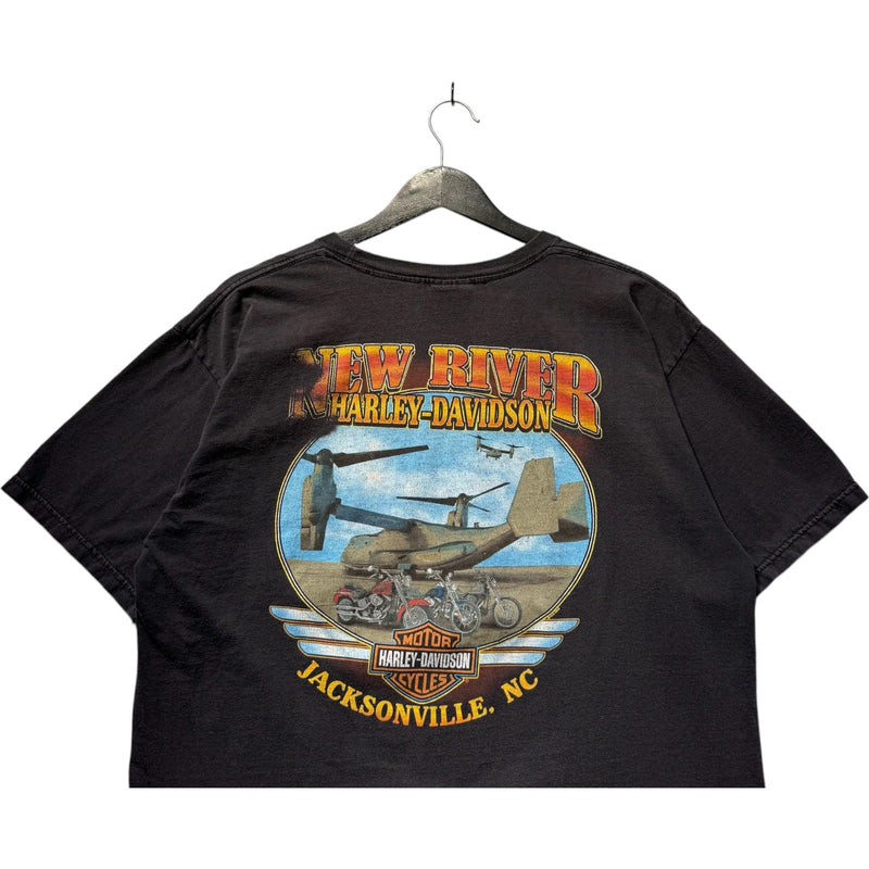 Vintage Harley Davidson Jacksonville North Carolina Tee