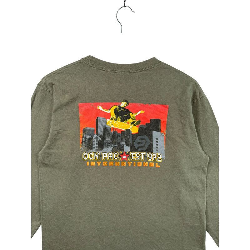 Vintage Ocean Pacific Cotton Long Sleeve T-Shirt