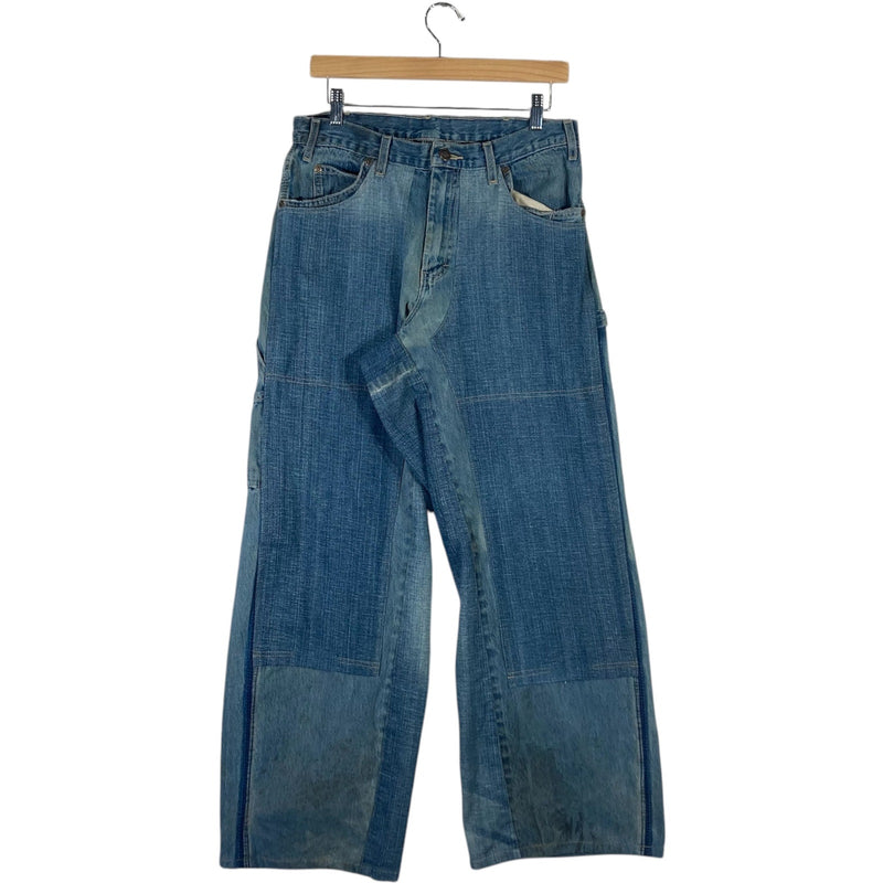 Vintage Cut & Sew Dickies Denim Carpenter Pants 32x34