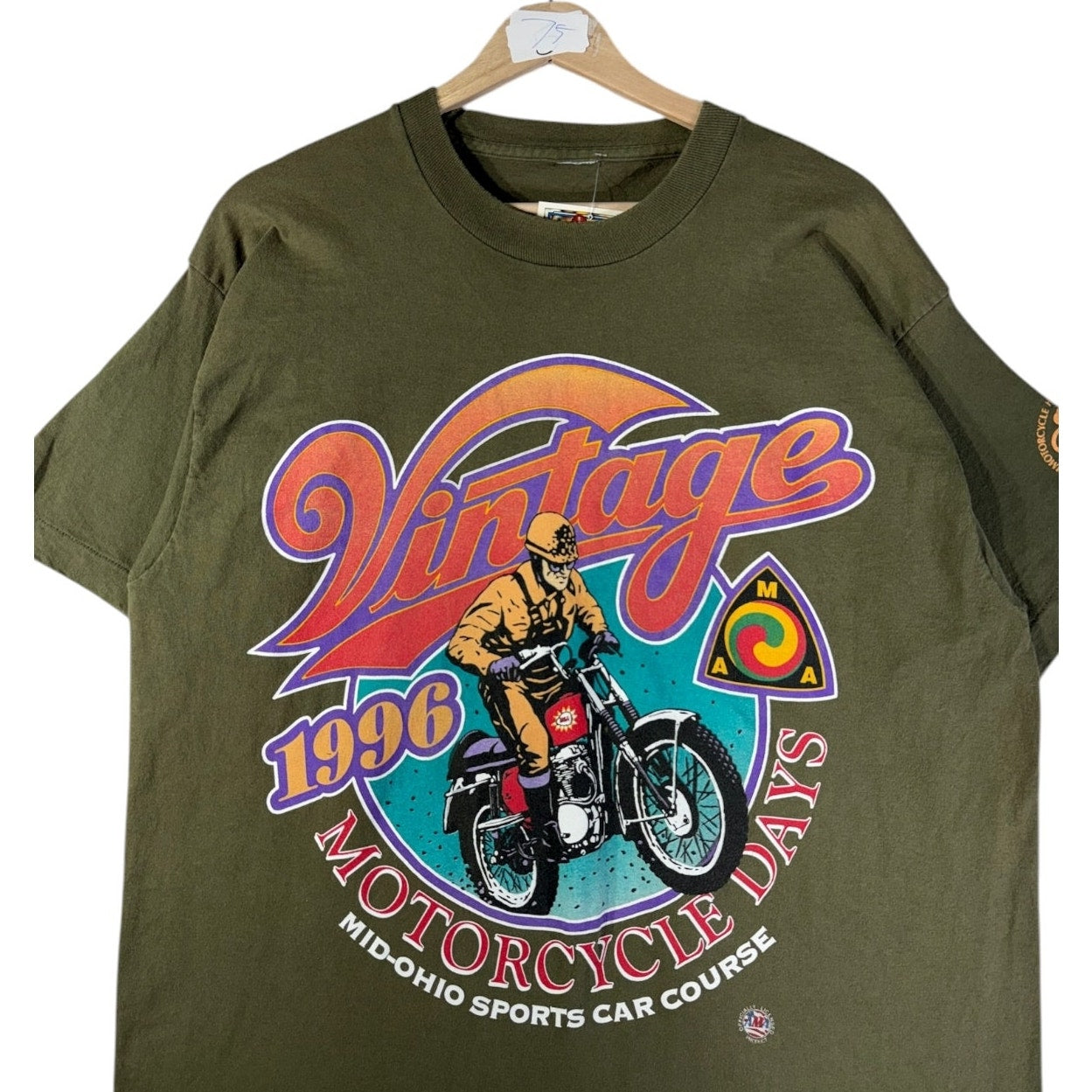 Vintage Motorcycle Days 1996 Graphic T-Shirt