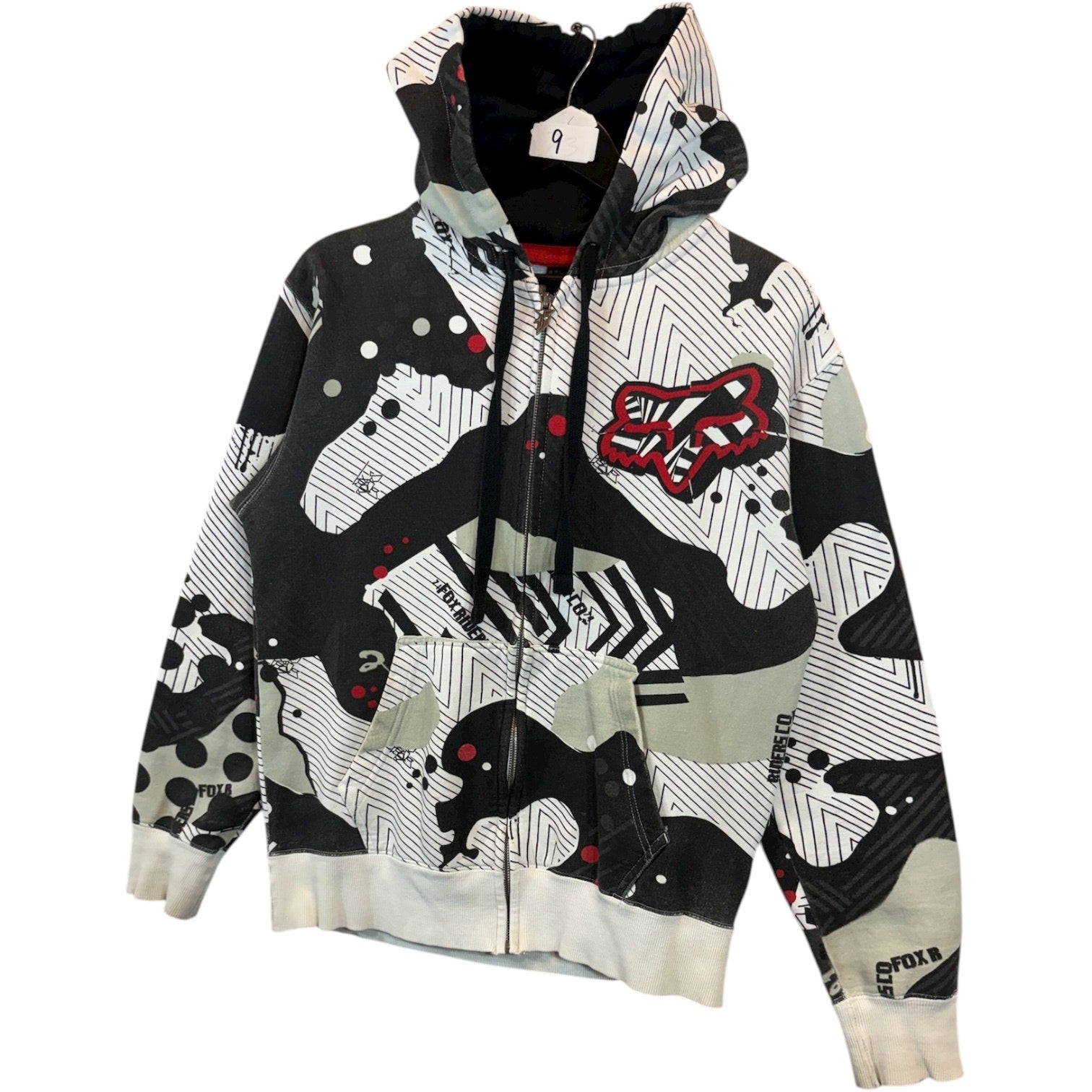 Vintage Fox Riders Co. AOP Hoodie