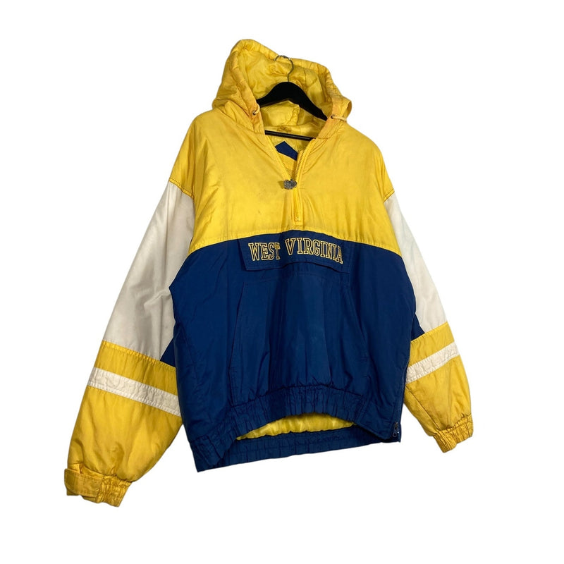 Vintage West Virginia 1/4 Zip Puffer Jacket